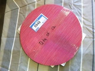 (12) Round Place Mats (D-1)