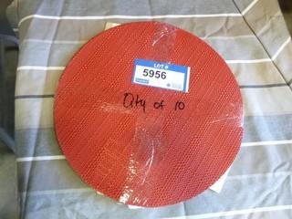 (10) Round Place Mats (D-1)
