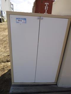 (2) 2-Door Storage Units