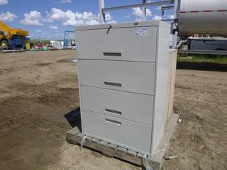 Lateral 4-Drawer File Cabinet