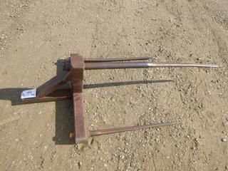 3 Pronged Hay Bale Picker Attachment (WR1-10)