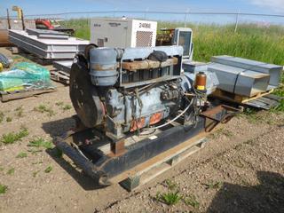 Stamford Generator 50KW/62.5 KVA c/w Deutz 6 Cyl Diesel Engine, Air Cooled *NOTE: No Hours Meter, Running Condition Unknown*