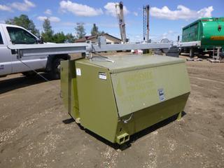 Allmand Maxi Lite Stationary Light Tower c/w Stamford Generator, Showing 2,017 Hours, Isuzu 4 Cyl Engine, 4 Light, 20 KW, 208V, Phase 3, SN 0405MXL0B *NOTE: Working Condition Unknown*