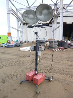 Magnum MPL 2000 Portable Light Tower c/w 120V, 2 Bulbs, SN 076267 *NOTE: Working Condition Unknown* (WR-5)