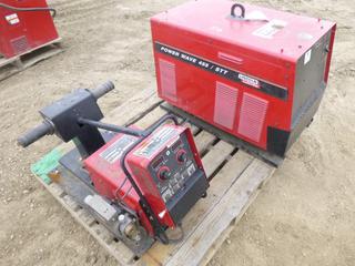 Lincoln Electric Power Wave 455/STT Welder, Power Feed Control 2 Roll, SN U1000105964 *NOTE: Condition Unknown*