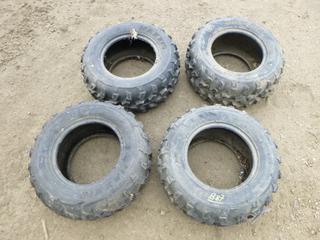 (4) Maxxis Quad Tires, 25x10.00-12 (WR1)