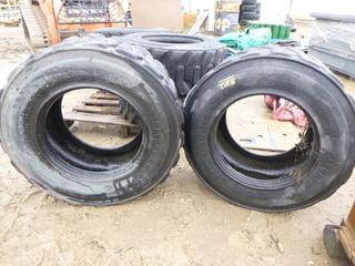 (6) Tires - (1) Skid Master 10-16.5 NHS, (1) Galaxy 10-16.5 NHS, (4) Caterpillar 12-16.5 NHS (WR1)