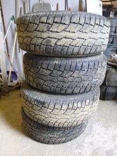 (4) Tires on Rim, Wild Country 265/70R17 (SC)