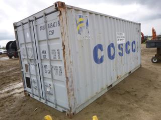 20' Shipping Container, S/N NFBZ0904420