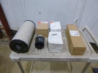 (6) Leavitt (Part# SUNCDRXP1852A) Oil Filter Primary Air Filter Fuel/Water Separator, Compressor Oil Filter Element, Secondary Air Filter Fuel Filter Element