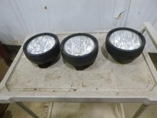 (3) Komatsu Halogen Back Up Light, Part AK7505 (E2-5-3)