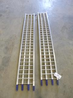 (2) Oxlite Loading Ramps, 89" x 12" (WR-4)