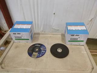 (2) Boxes of 20,  Norton 6" Gemini Grinding Wheel, Type 27 (W5-1-2)