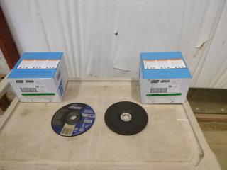 (2) Boxes of 20,  Norton 6" Gemini Grinding Wheel, Type 27 (W5-1-2)