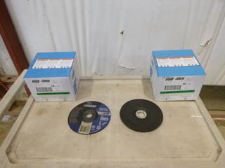 (2) Boxes of 20,  Norton 6" Gemini Grinding Wheel, Type 27 (W5-1-2)