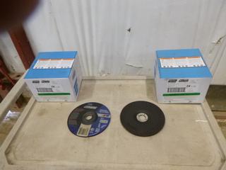 (2) Boxes of 20,  Norton 6" Gemini Grinding Wheel, Type 27 (W5-1-2)