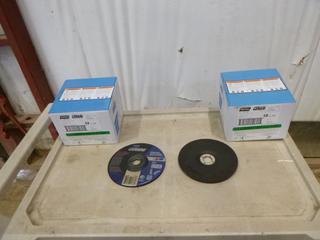 (2) Boxes of 20,  Norton 6" Gemini Grinding Wheel, Type 27 (W5-1-2)