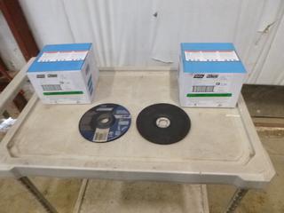 (2) Boxes of 20, Norton 6" Gemini Grinding Wheel, Type 27 (W5-1-2)