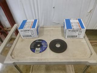 (2) Boxes of 20, Norton 6" Gemini XXL Pipe Notcher, Type 27 (W5-1-2)