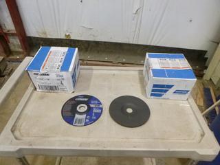 (2) Boxes of 25, Norton 6" Gemini Cut Off Wheel, Type 27, 42 (W5-1-2)