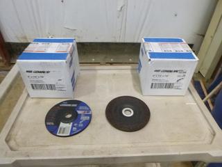 (2) Boxes of 20, Norton 6" Gemini XXL Grinding Wheel, Type 27 (B-2) (W5-1-2)