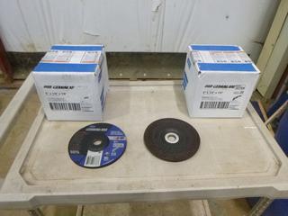 (2) Boxes of 20, Norton 6" Gemini XXL Grinding Wheel, Type 27 (W5-1-2)