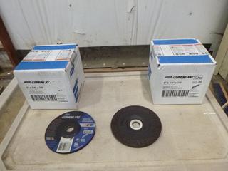 (2) Boxes of 20, Norton 6" Gemini XXL Grinding Wheel, Type 27 (W5-1-2)