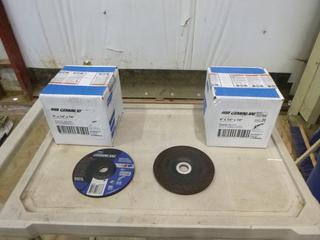 (2) Boxes of 20, Norton 6" Gemini XXL Grinding Wheel, Type 27 (W5-1-2)