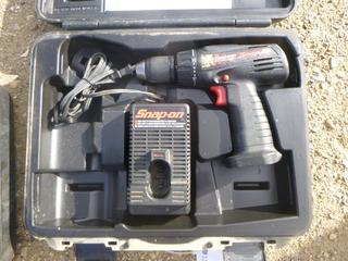 (1) Snap-On Cordless Drill, Model CDR3850 *Note No Battery*, (1) Snap-On Cordless Impact Wrench, Model CT3850 (WR-4)