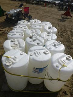 (15) 60L Jugs, 14" x 27" (Previously Contained  Laundry Detergent (WR1)