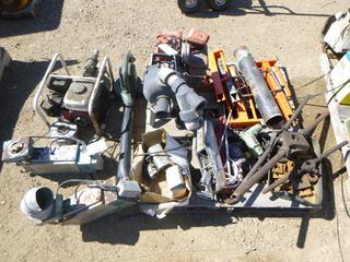 Pallet of Misc Tools and Pumps (WR-4)