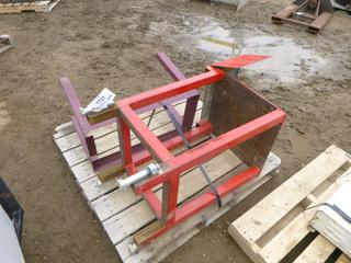 (2) Welding Stands, 27" x 15" 1/2" x 18", 1 With Adjustable Feet, 19" x 19" x 43" (WR-4)