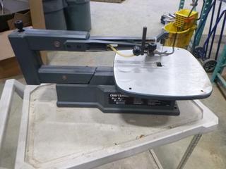 (1) Craftsman Variable Speed Scroll Saw, Model 28694  (B-1)