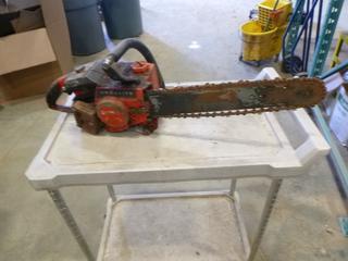 (1) Homelite Chain Saw, 16" Blade (B-1)