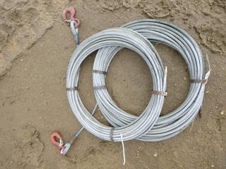 (2) Winch Cables, *Length Unknown* (WR-5)