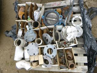 Pallet of Assorted Fittings and Valves