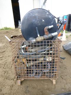 Crate w/ Flanges, Blanks and Hydraulic Oil Tank