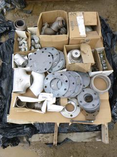 Pallet of Assorted Fittings, Valves and Blanks
