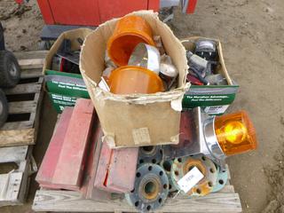 Assortment of Truck Lights, Flare Kits and Flanges