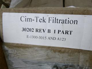 (25) Cim-tek Filtration Filters, 10-Mircon Norminal Micro