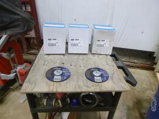 (3) Boxes of Norton Grinding Wheels, 10 Per Box, 6 1/4" x 5/8", Part 32390 (E3-2-3)