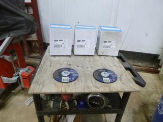 (3) Boxes of Norton Grinding Wheels, 10 Per Box, 6 1/4" x 5/8", Part 32390 (E4-3-1)