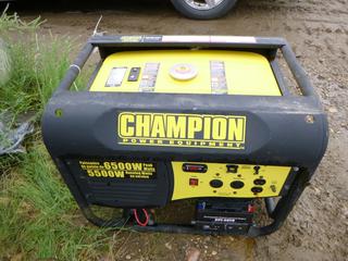 Champton Generator Single Phase, 6500 Peak Watts, 120/240V, Model# 41153 (WR-5)