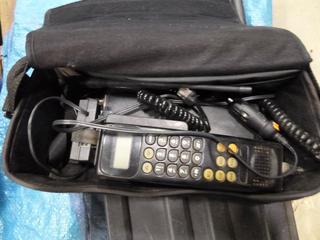 Motorola Car Phone, C/w Qty of Tarps and Empty Doskosport Case (EE4-2-2)
