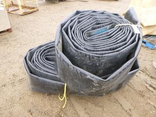 (2) 16" Discharge Hoses (Length Unknown) *Fittings missing of Hoses*