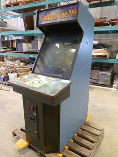 Golden Tee '99 Arcade Machine *NOTE: Sounds Works, No Display*