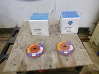 (2) Boxes of Norton Flap Disc, 10 Per Box, Type 27, Grit 60, 6" x 7/8" (E3-4-3)