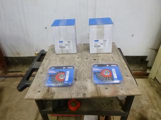 (2) Boxes of Norton 5" Wire Wheel Brush, 5 Per Box (E4-2-1)