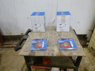 (2) Boxes of Norton 5" Wire Wheel Brush, 5 Per Box (E4-2-1)
