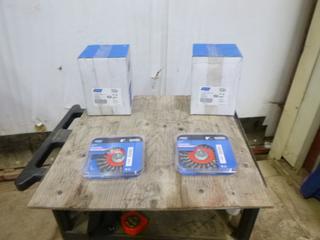 (2) Boxes of Norton 5" Wire Wheel Brush, 5 Per Box (E4-2-1)